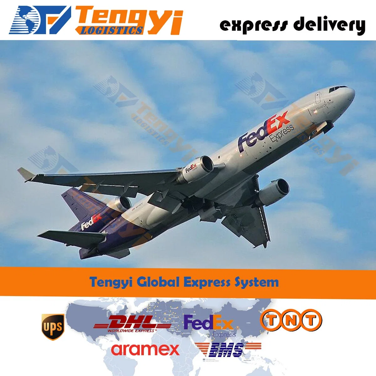 International Alibaba Express Air Sea Railway Freight Shipping Agent from China para EUA Canadá Reino Unido Europa por Express Door to Porta