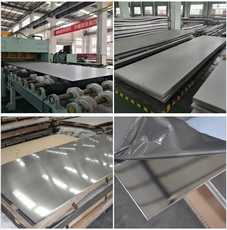 Factory ASTM SUS 201 301 304 304L 316 316L 310 410 0.1mm~50mm Stainless Steel Plate/Sheet