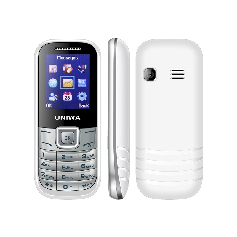 Uniwa E1200c 1,77 Zoll Bildschirm Dual SIM-Karte niedriger Preis Mobiltelefon China