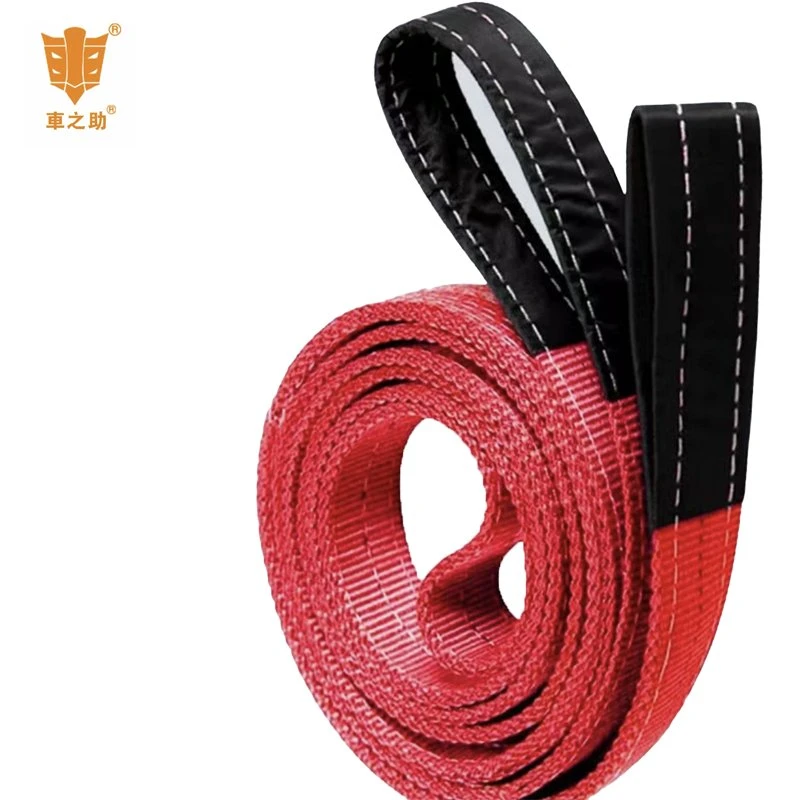 100% Polyester Eye-Eye Duplex Flat Woven Webbing Sling Material Handling