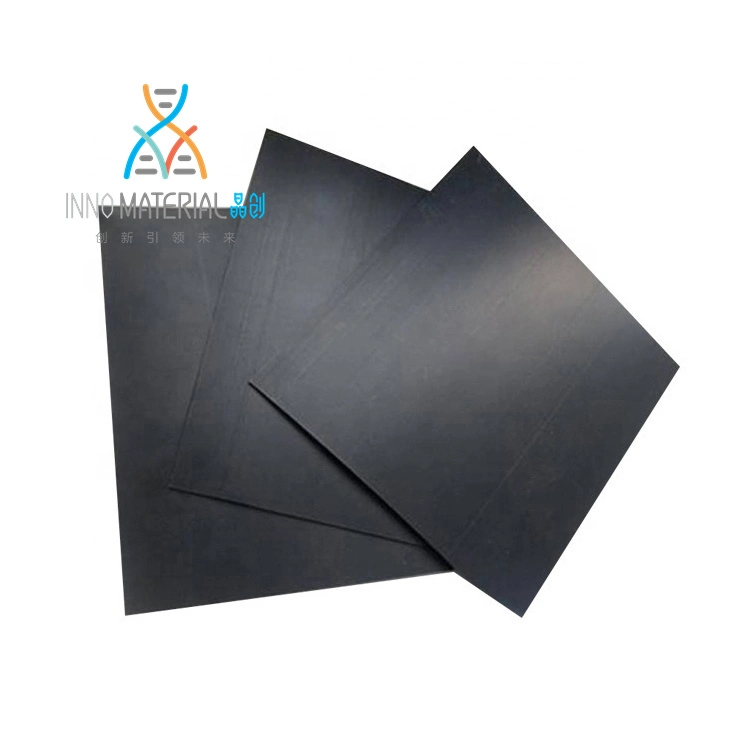 2,0mm 1,5mm 1,0mm GM13 Color negro estándar HDPE Alta densidad Gomembrana de polietileno