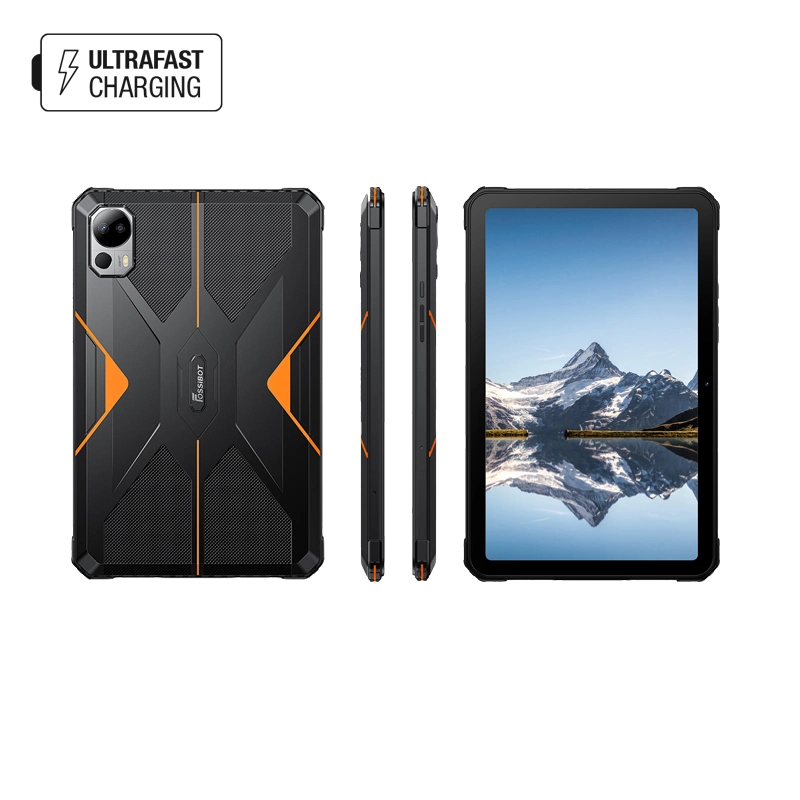 FHD Fast Charging Waterproof Scrachproof Anti-Fall Rugged Tablet PC for Outdoor Working/Travelling