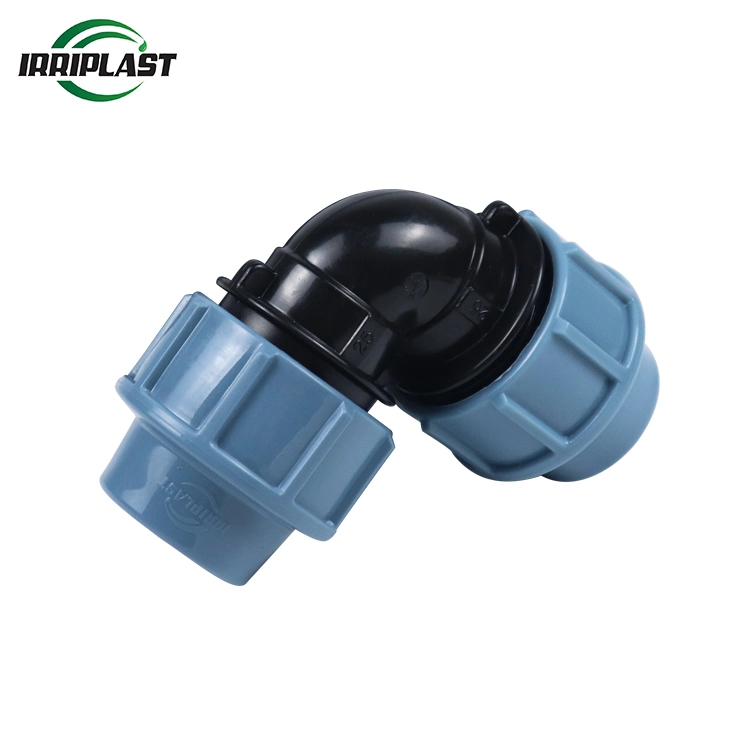 Elbow ISO17885 Standard Pn10 HDPE Compression Fittings Push Fit Pipe Fittings