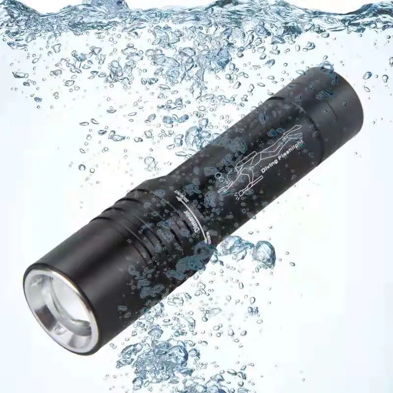 Handed Diving Water Proof Flashlight-002