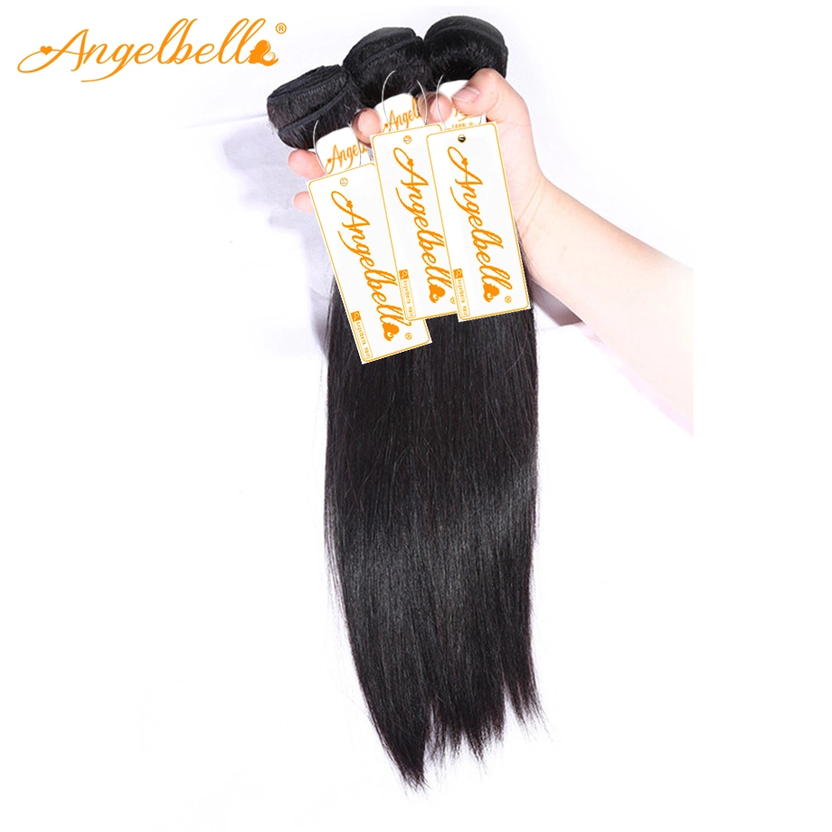 Angelbella Hotsales Brasileira Remy Natural de cabelo de cabelo humano da trama