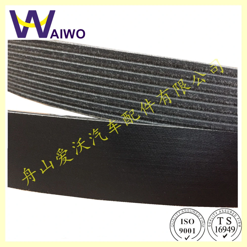 Good Quality Drive Belt Fan Belt EPDM Cr Belt Transmission Belt with Factory Price for Egypt Market 6pk1213 for Toyota Car 90916-02606