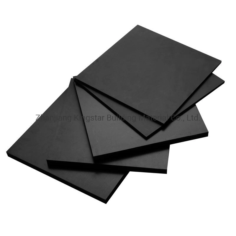 Light Weight Black PVC Foam Board Plastic Sheet for Engraving Cutting