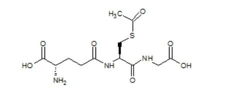 Провисание гусеницы S-ацетила-L-Glutathione медицинских материалов