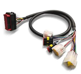 Conjunto de cabos da cablagem elétrica personalizada OEM do fabricante para o veículo Cablagem