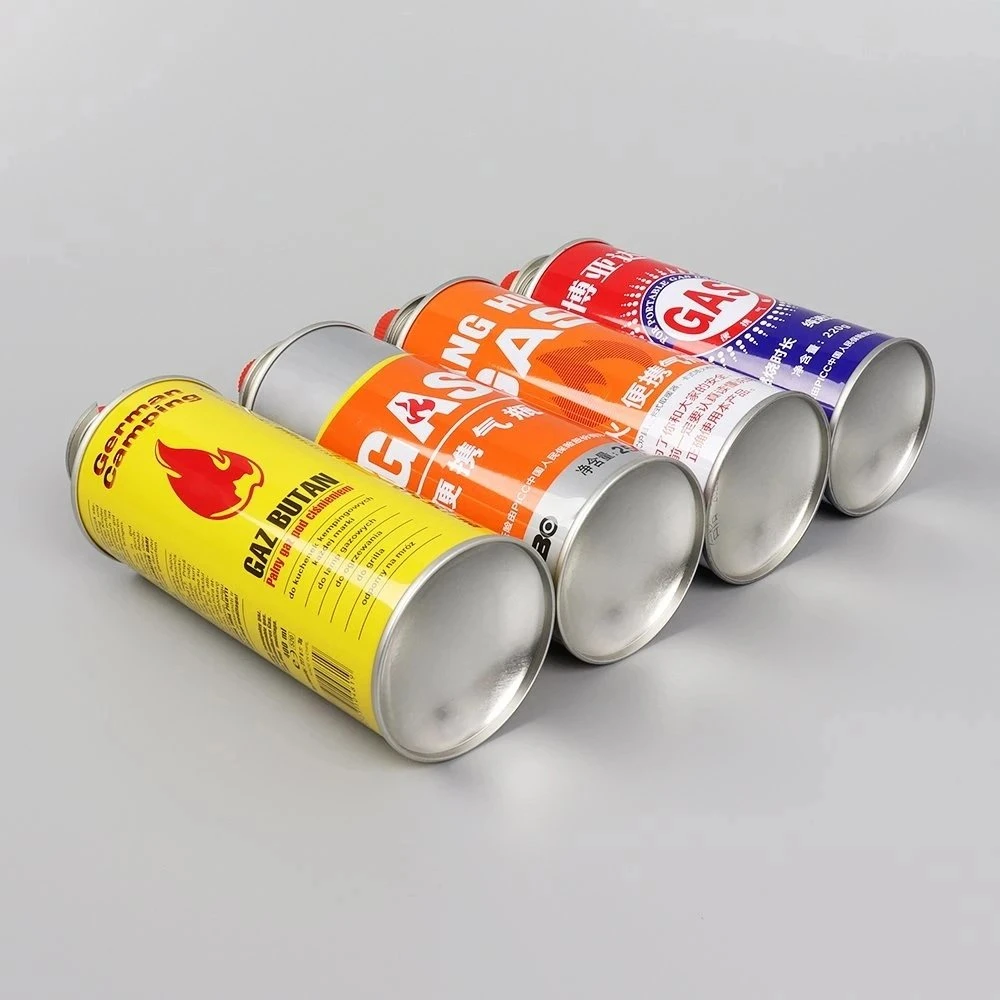 Low Price Aerosol Spray Can with Tested Quality Tin Can Products Butane Gas Can