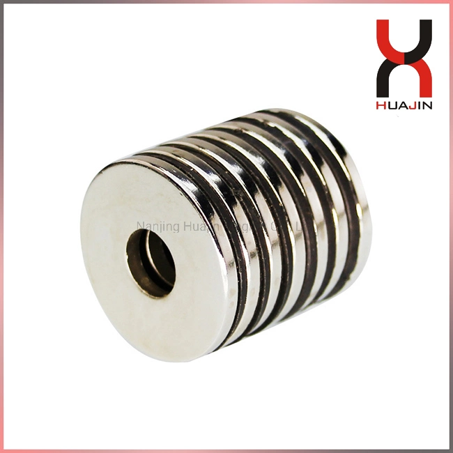 Super Strong Neodymium Magnetic Ring Customized Size and Performance Magnetic Holding Relay/Water Meter/Dry Reed Tube/Sensor