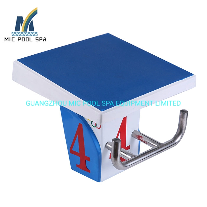 Swimming Pool Equipment Block Jumping Platform Diving Board Pool One /Two Pool Starting Block