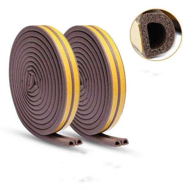 Waterproof Foam Rubber Weatherstrip for Doors