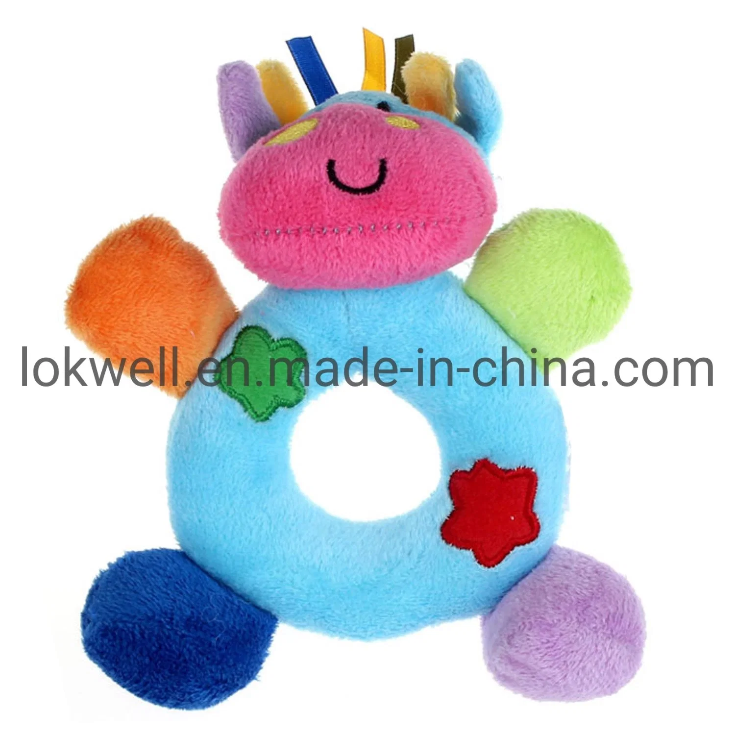 Plush Sound Toys Exercise Infant Grasping Ability Mini Doll