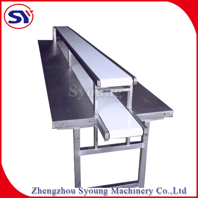 Portable Material Handing Conveyor Stainless Steel Food Belt Conveyor System