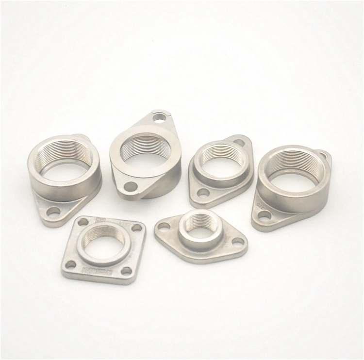 Investment Casting CNC Bride Aveugle en Acier au Carbone