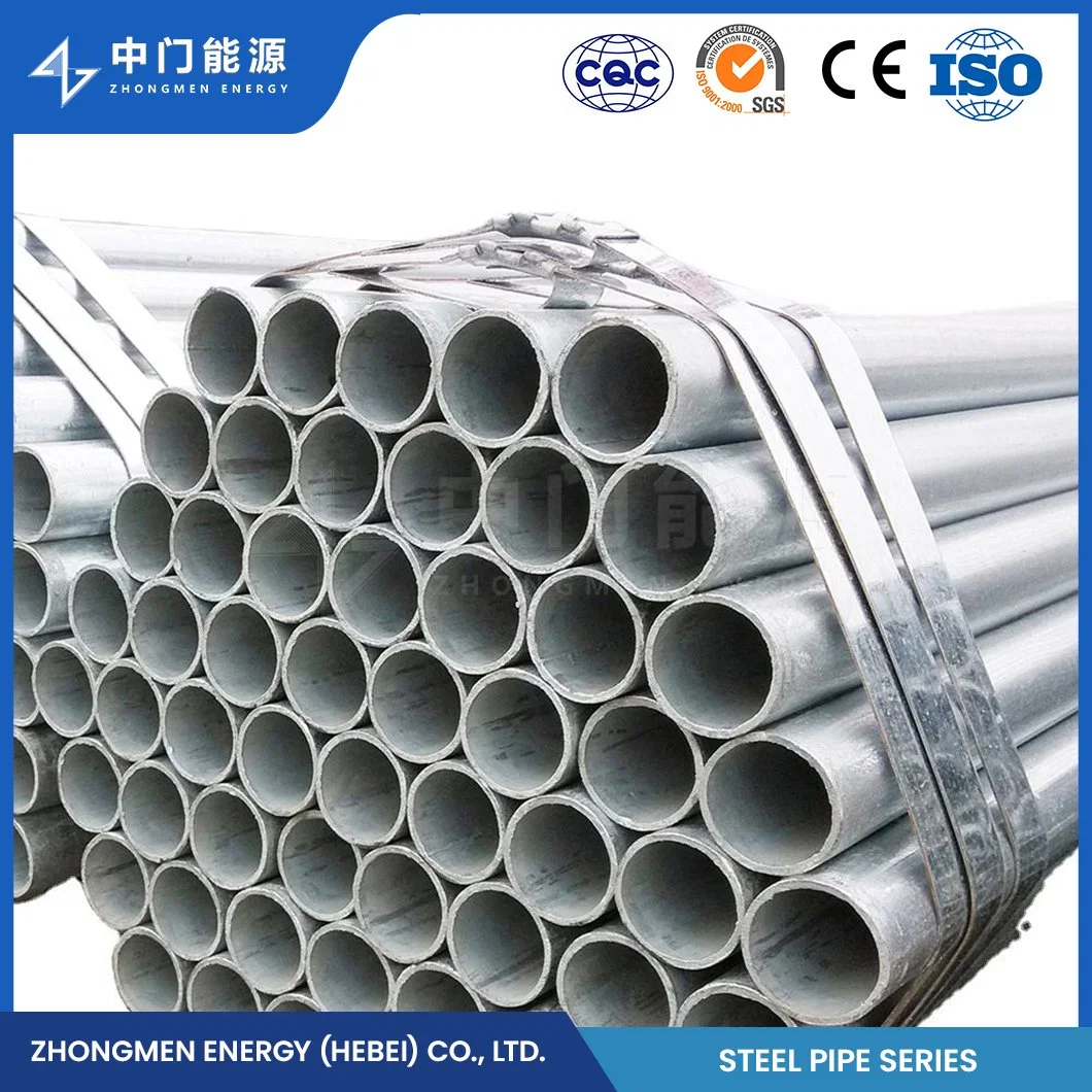 Galvanized Steel Plates En1039 En10219 JIS G3444: 2004 Hot Dipped Galvanized Steel Tube China ASTM/A29mA36-A992 Series Galvanized Pipe Seamless Steel Pipe