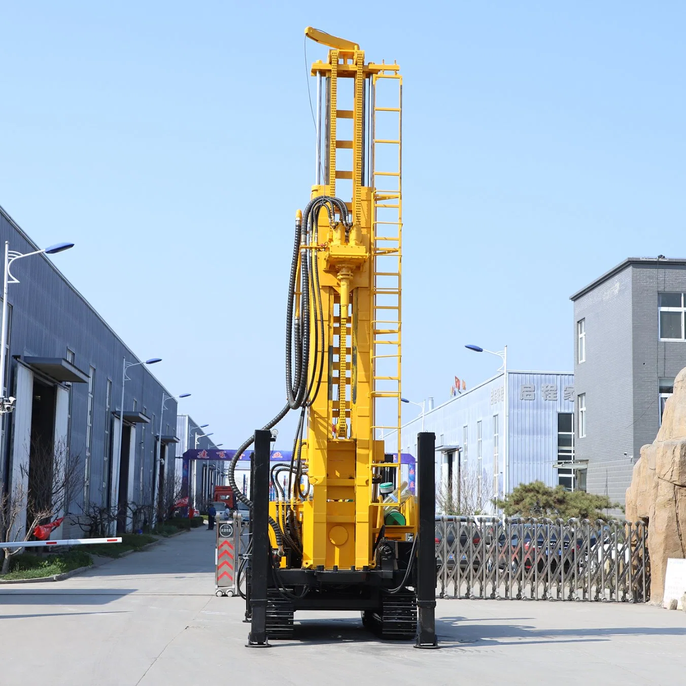 300m Depth Portable Pneumatic Rotary DTH Water Well Drilling Rig