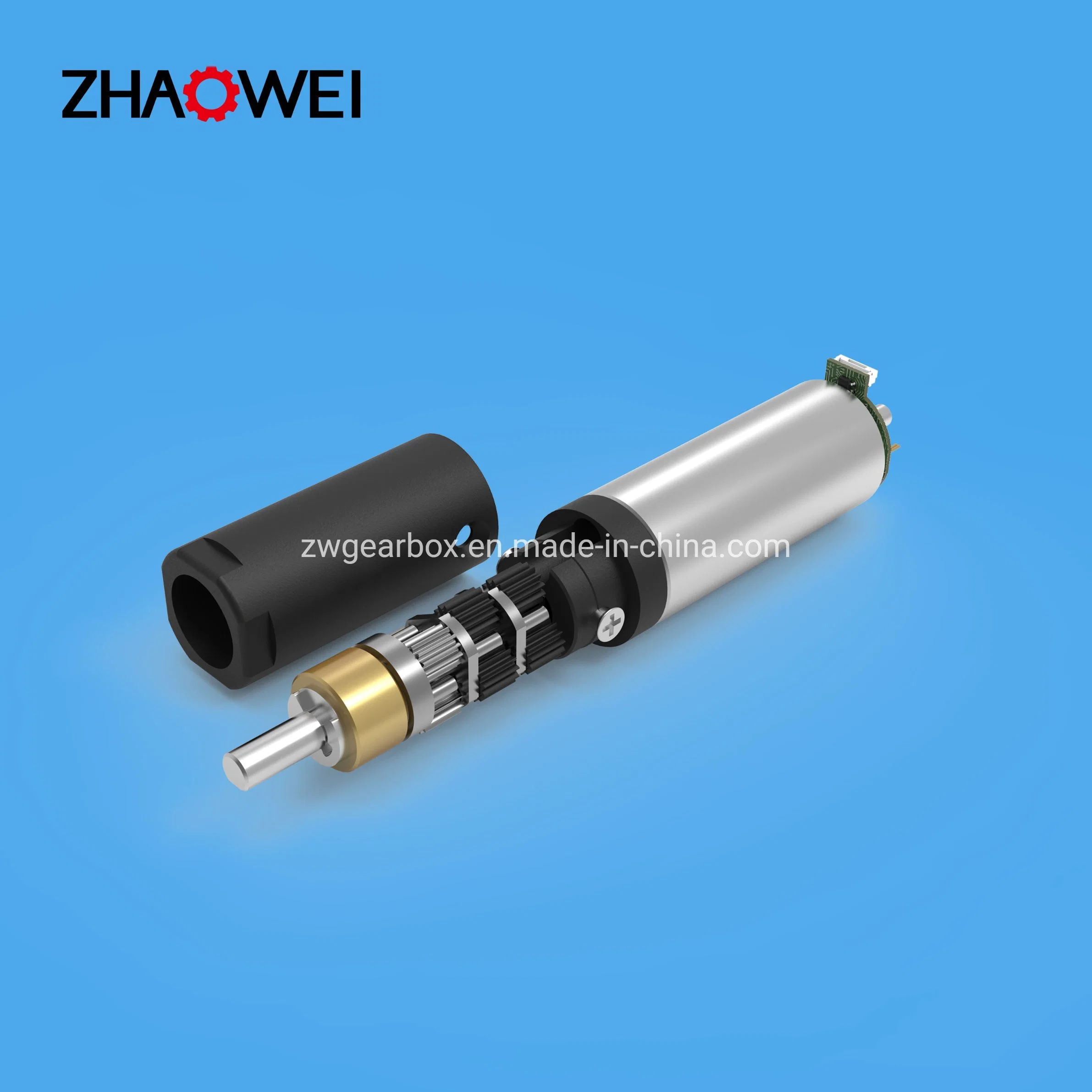 Mobile Phone Camera Small Stepper Worm Gear Motor