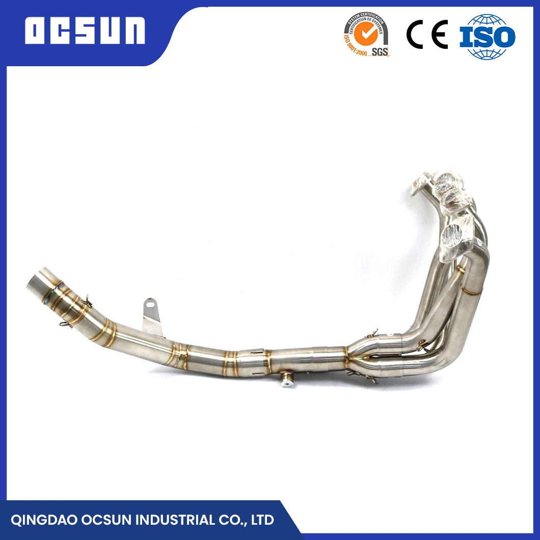 Ocsun tubos de escape frente a China de fábrica de fugas de tubo de escape delantero muestra disponible silenciador automático frente los tubos de escape