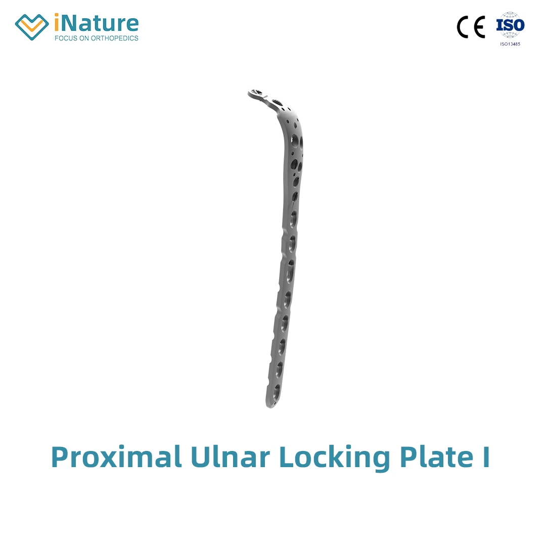 Elbow Joint Pure Titanium Ulnar Coronoid Locking Plate