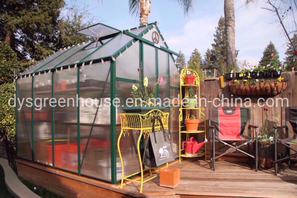 Classic Series Walk in Hobby Polycarbonate Sheet Green House with 6mm PC Sheet Rdgs0810-6mm