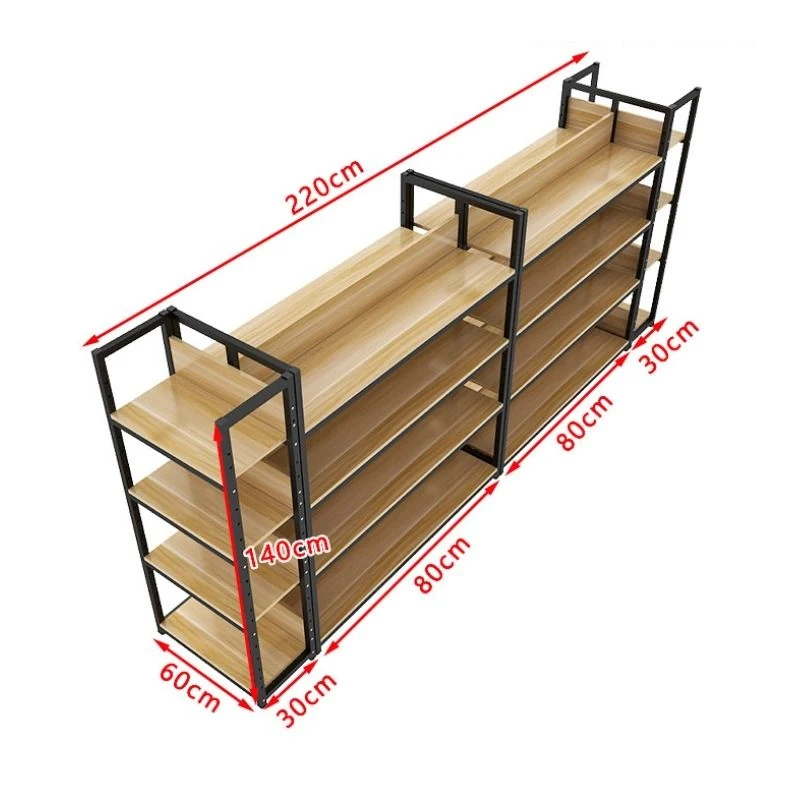 El té de la pantalla de estante para Tienda de comestibles minoristas chinos Rack/Té signos de los estantes de almacenamiento soporte estantería fácil supermercado Super Rack Rack gancho