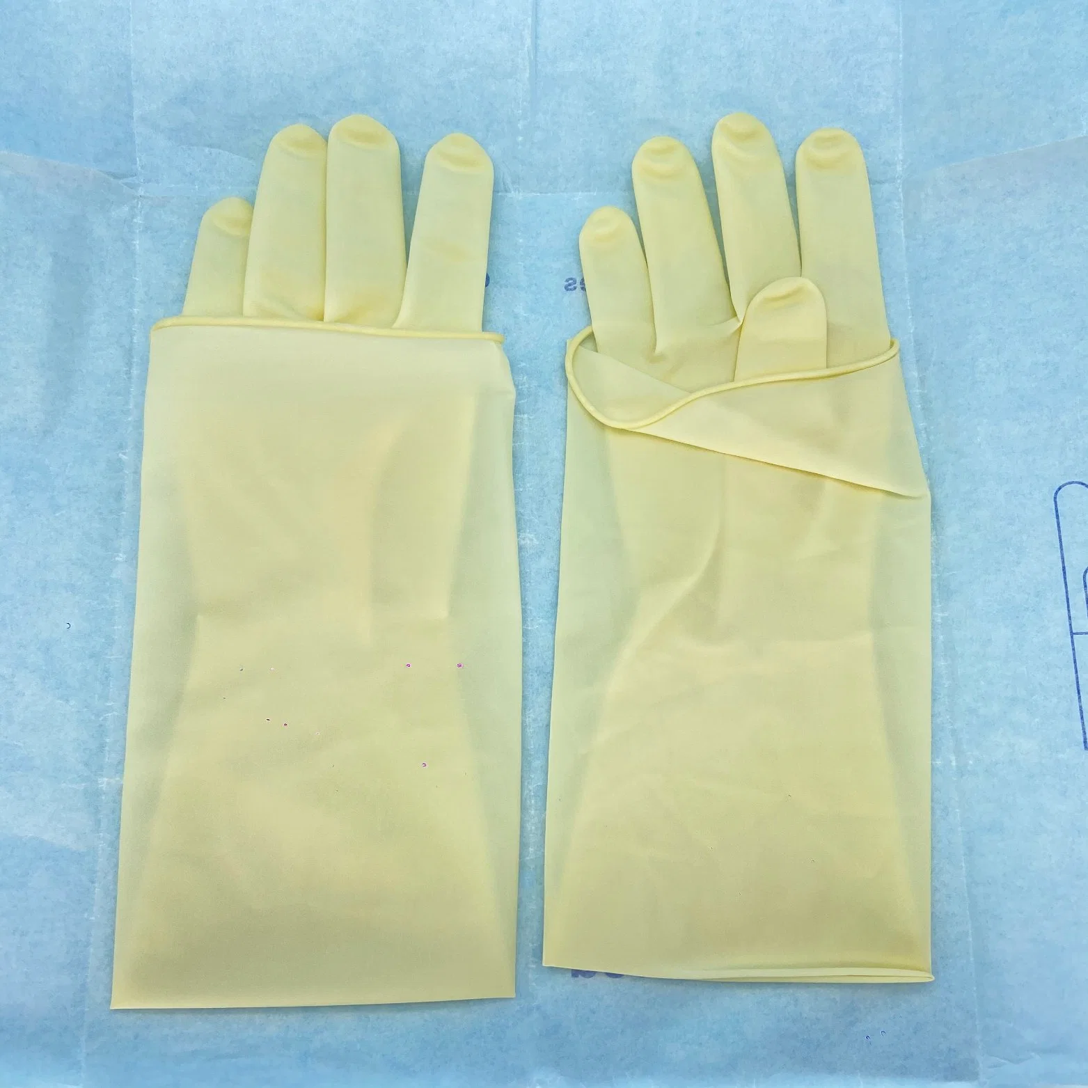 Medizinischer steriler Latex-Pulver-Gynäkologischer Handschuh CE/ISO