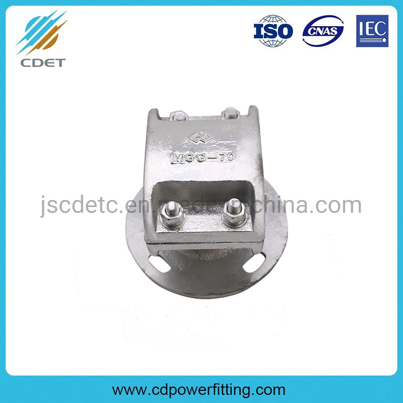 China Substation Hardware Accessories Fixed Support Tubular Busbar Clamp Fitting