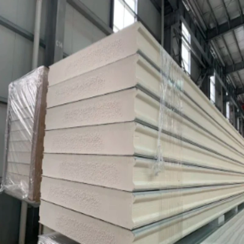Construction Material EPS/PU/PUR Sandwich Panels for Wall Roofing Coldroom
