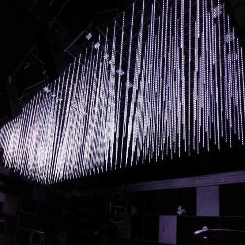 Haute qualité et bon marché 3D Pixel Tube Lights DMX RGB LED Tube Light pour la décoration de scène de Noël.