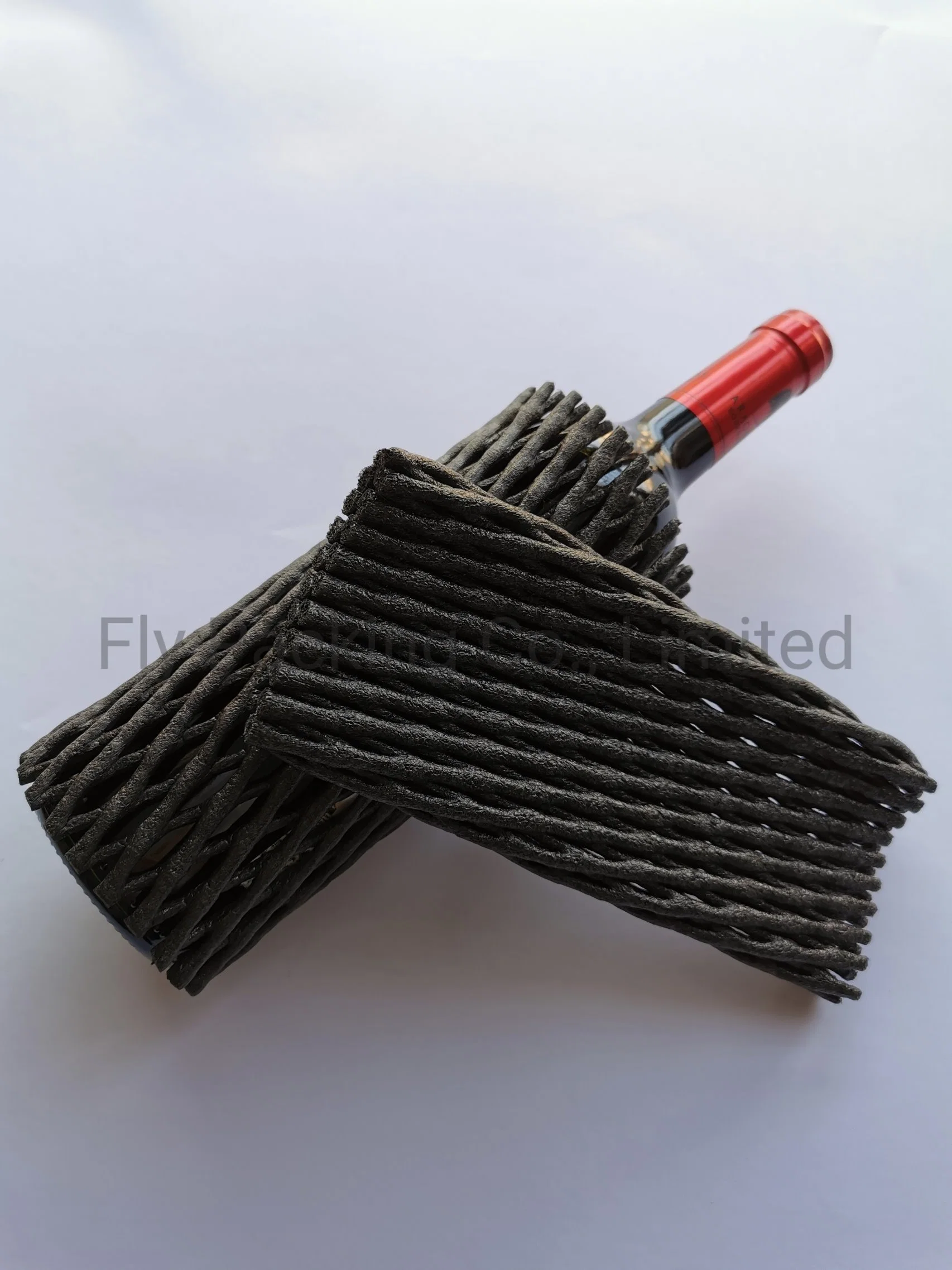 20X8cm Black Bottle EPE Packing Material Foam Net Sleeves