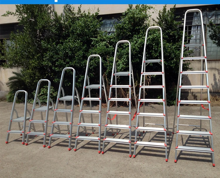 Lidl New Design Foldable Step Aluminium Household Ladder En131