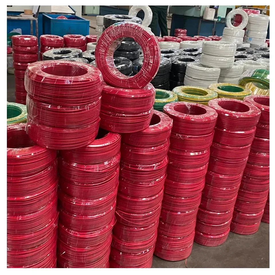 Chine haute qualité durable et bas prix 8 mm matière première cuivre Clad acier fil bobines de tige, enroulements utilisant le fil rond de cuivre émaillé