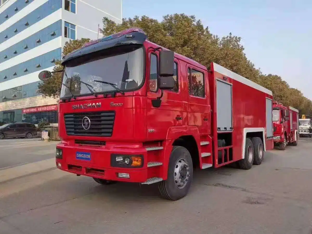 China Shacman Manufacturer Customized Rescue Fire Trucks for Fireman Emergency Service Vehicle