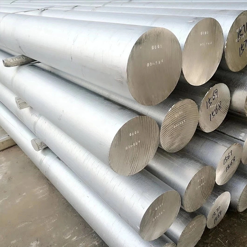 El tamaño de corte 2024 6061 6082 7075 5083 3003 2017 2024 2014 T6 de aluminio Barra redonda / Varilla de aluminio Square Bar Barras Planas Precio de la barra de canales