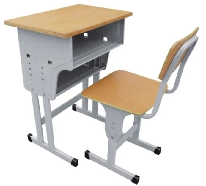 Height Adjustable School Furniture Sudent Desk and Chair Set