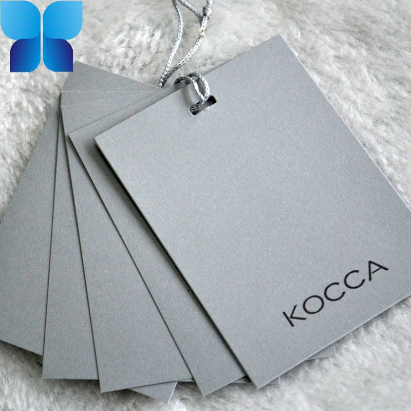 Customized Logo Paper Hangtag Custom for Garment Hangtag