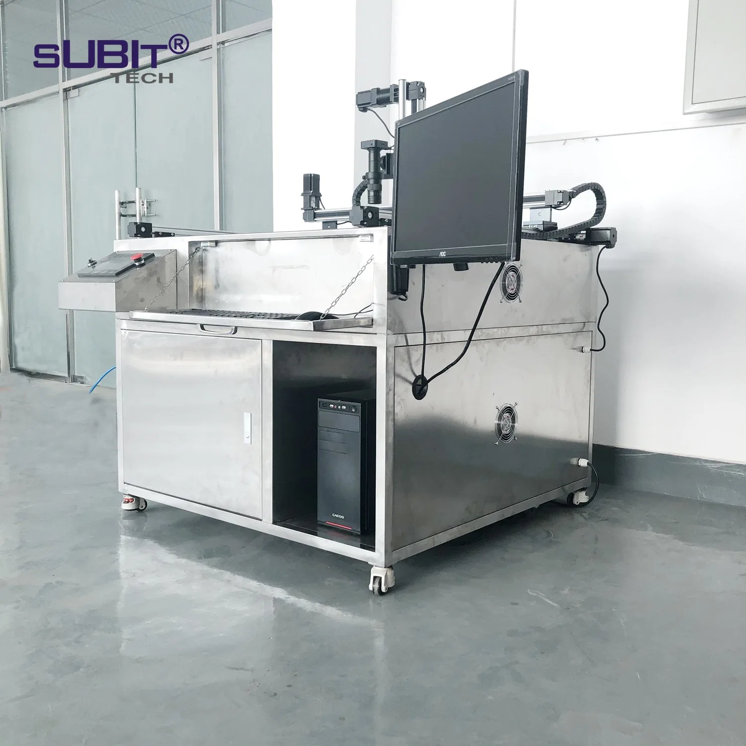 Steel Screen/Silkscreen/Film Flaw Bugs Detection Equipment for Screen Printing Industry