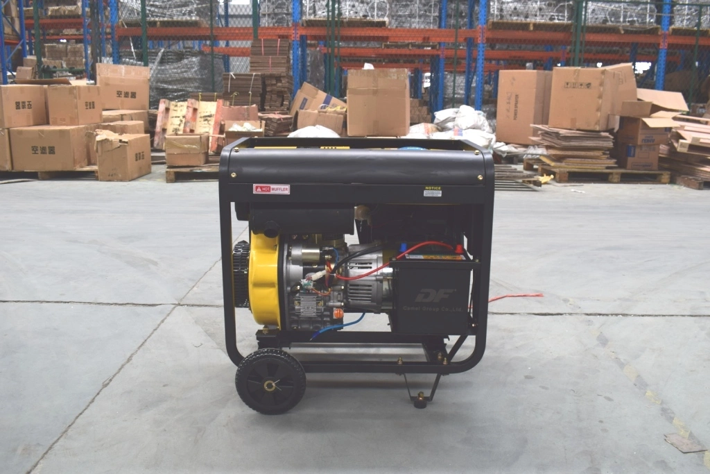 Chinese Factory Offer 6 Kw 6000watt 6500 Diesel Engine Electric Generator Set