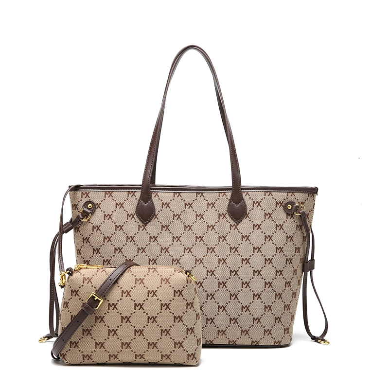 Designer Fashion Lady PU Leather Wholesale/Supplier Luxury Replica Women Printing Tote Handbags