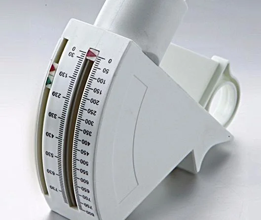 Factory Direct Sales Plastic Medical Portable Spirometer Peak Flow Meter