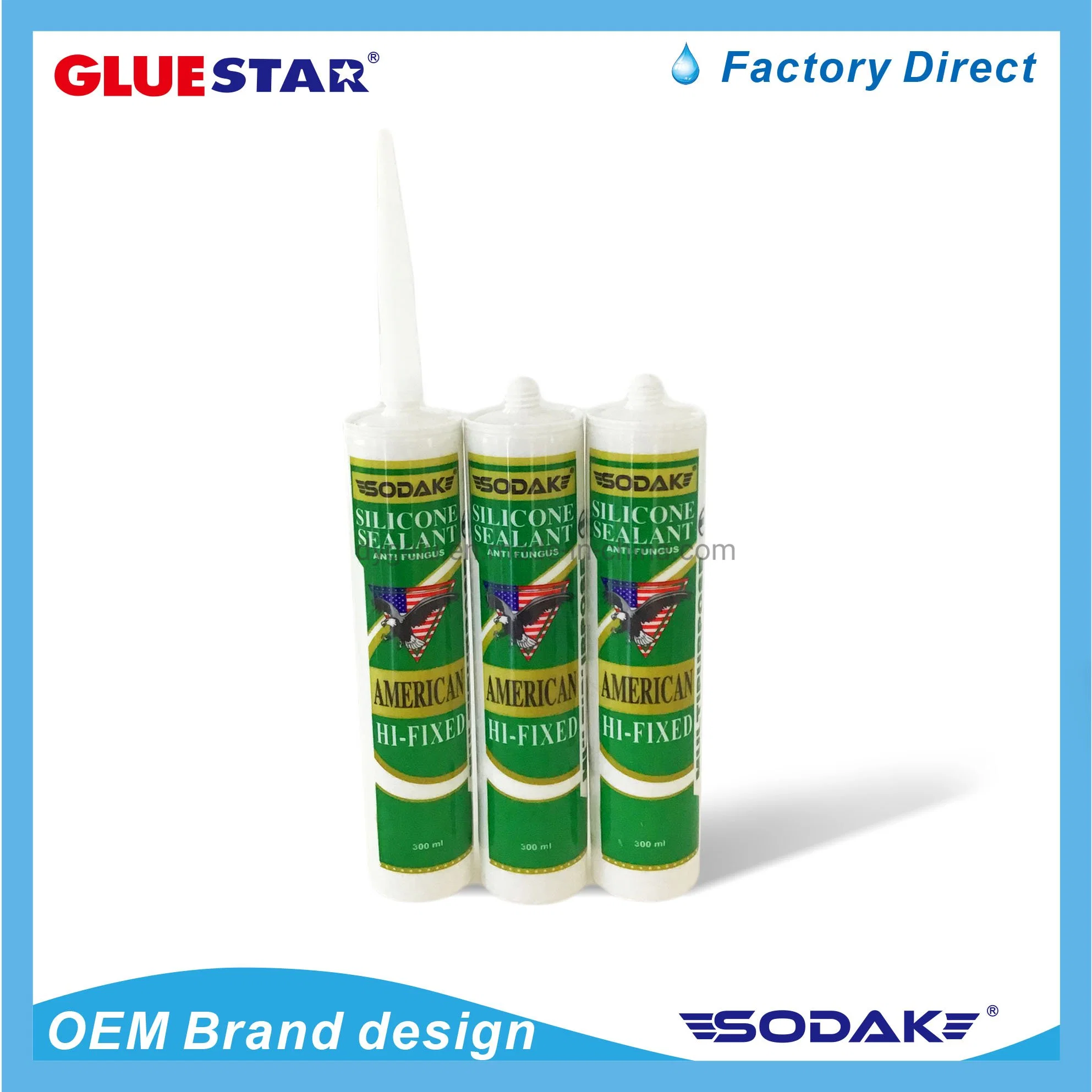 Top Quality RTV Acetic Cure Silicone/Construction Sealant