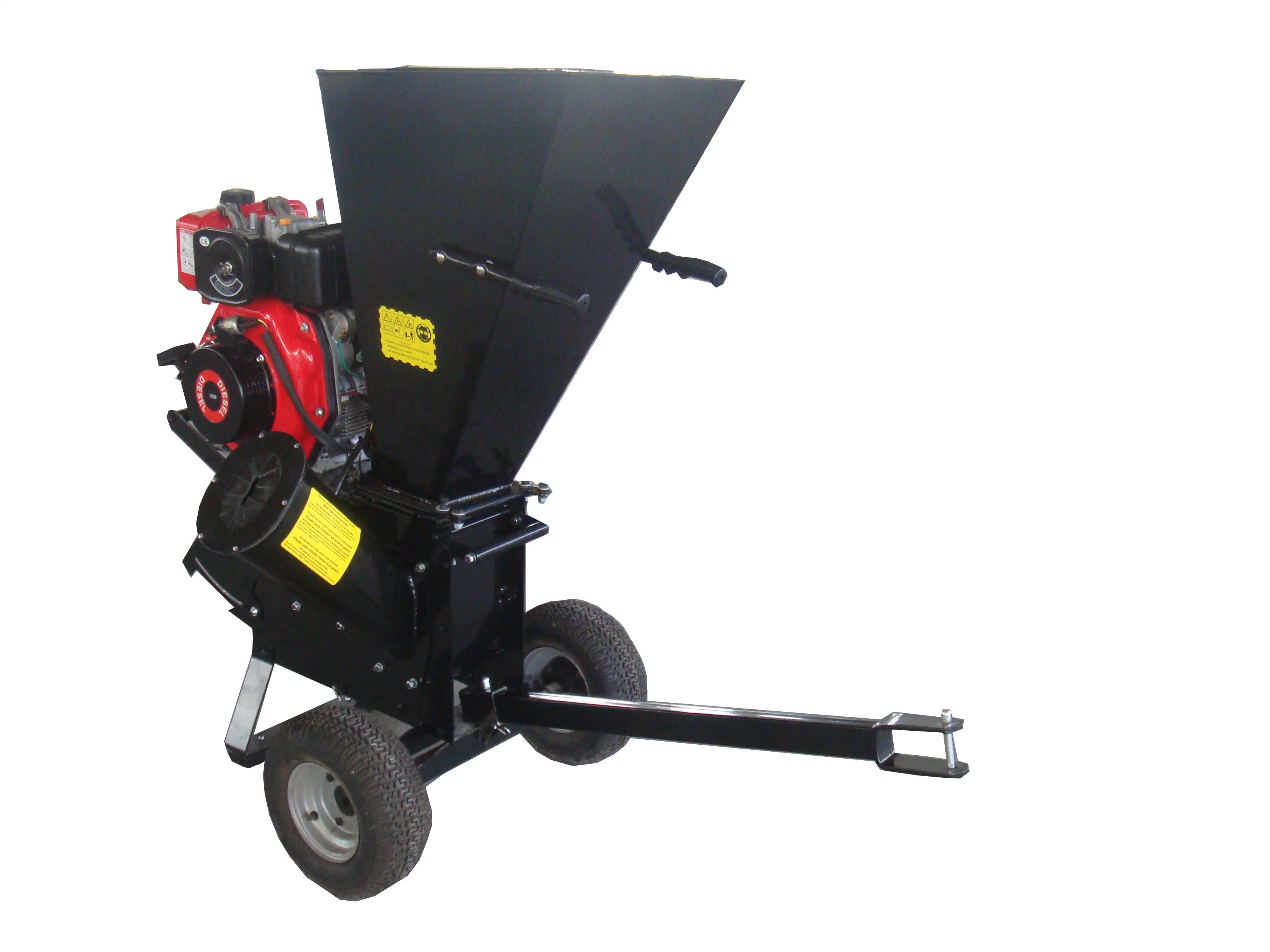 Garden 15HP Diesel Engine Disk Forest Machinery Wood Chipper