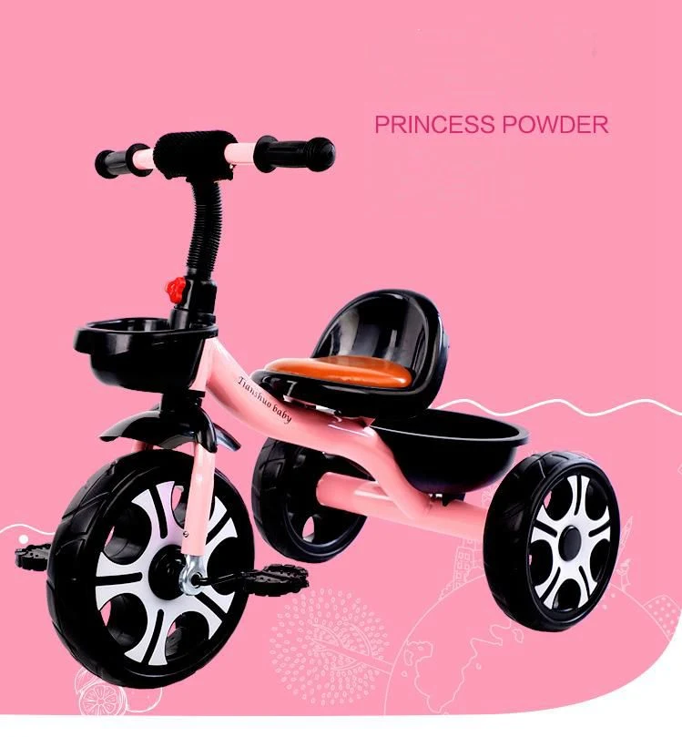 Factory Wholesale New Cheap Best Quality 3-8 Years 3 Wheels Baby Child Walking Crashproof Tricycle Bike for Children 2023