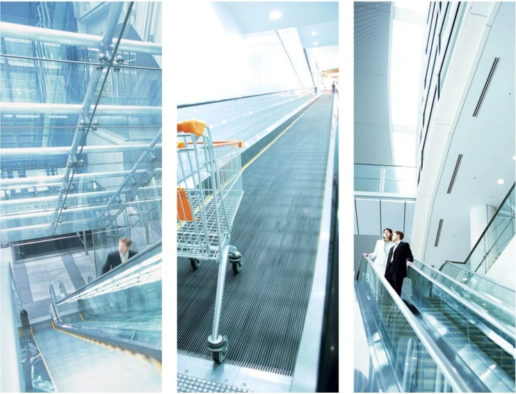 Factory Recommended Safe Low Noise Airport Moving Walkway with CE