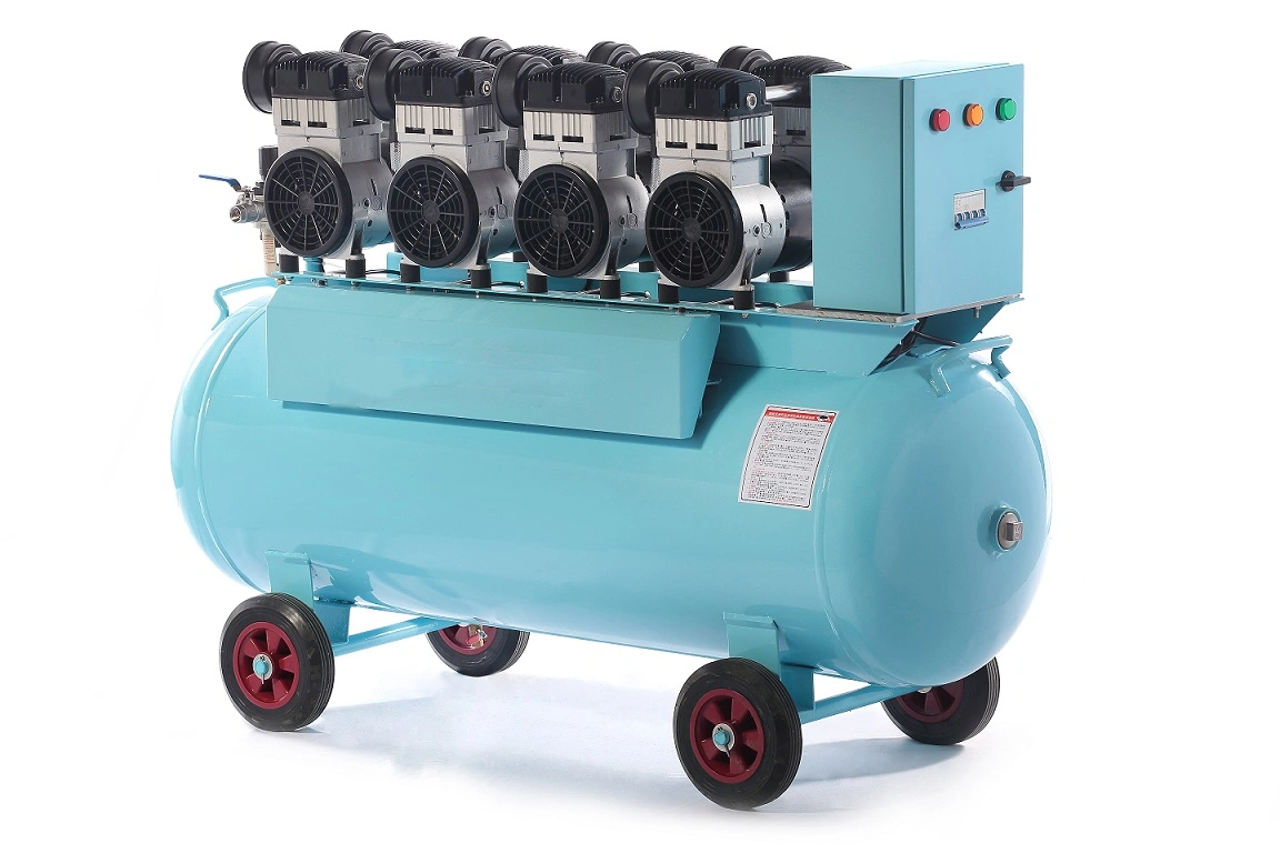 Mcs7503s Electrict Mute Strong Power Oil Free Air Compressor for Packing Air Compressor (ISO&CE) 2250W