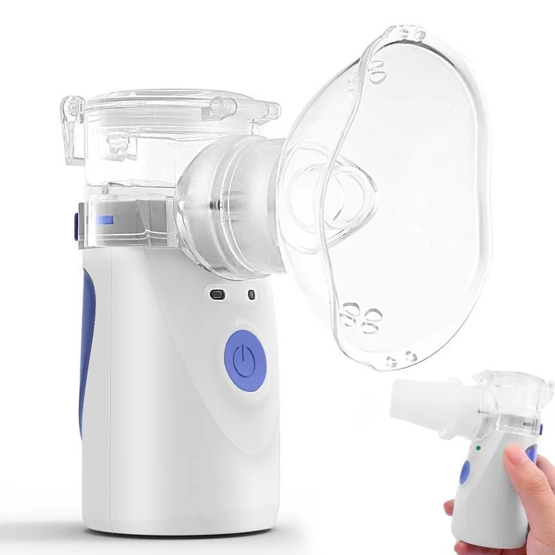 Portable Handheld Cough Drug Steam Compressor Inhale Medical Mesh Nebulizer for Kids