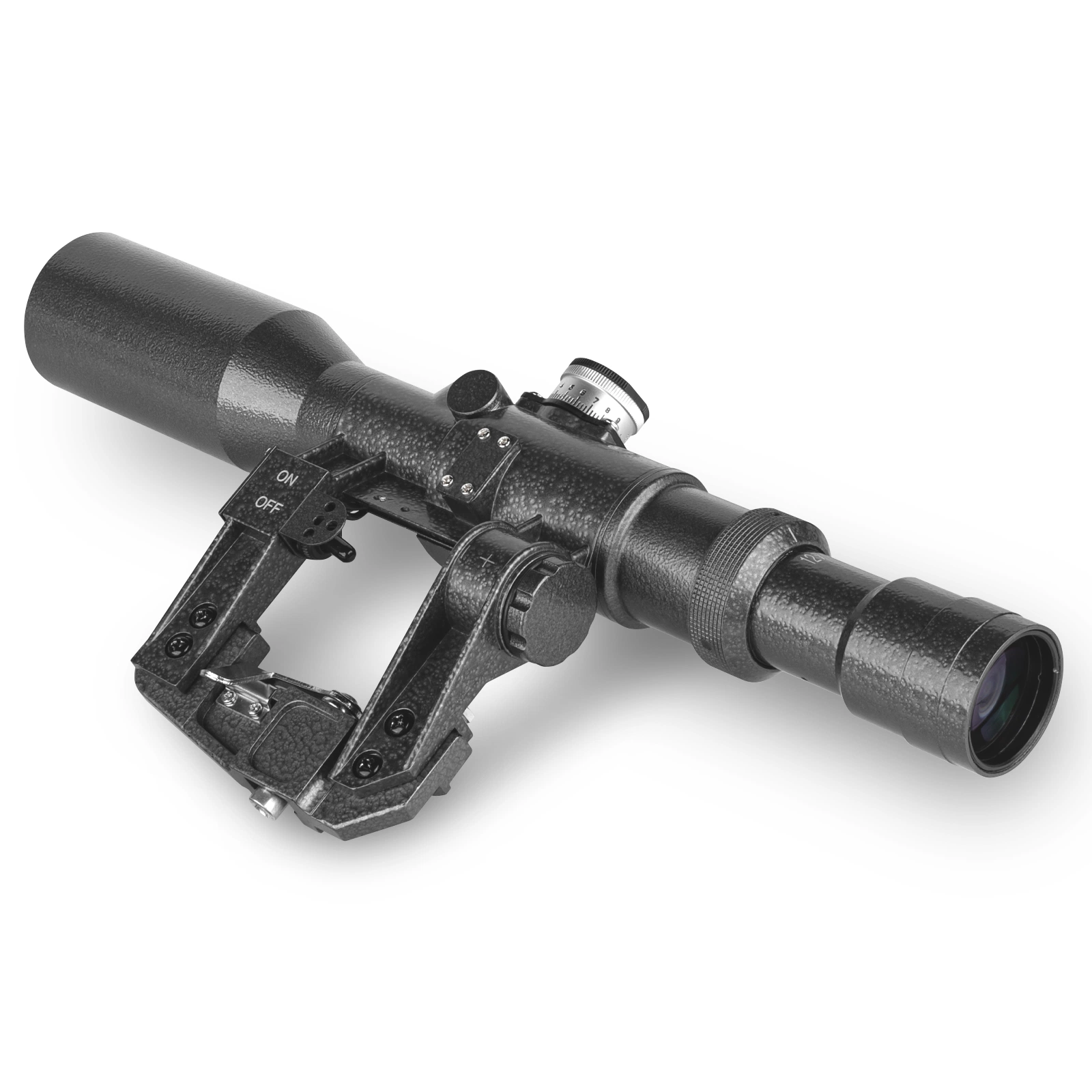 SVD 4-12X42 alcance de armas tácticas con primer retículo del plano focal Retículo SVD para la caza