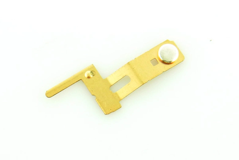 Relay and Switch Metal Contact Clip Stamping